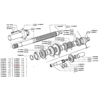 SPESSORE COD. 5134024