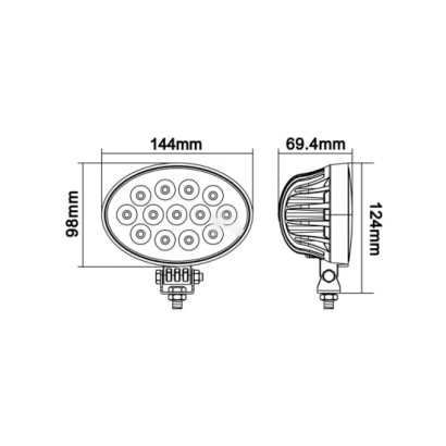 FANALE A LED 39W, 3510 LM -...