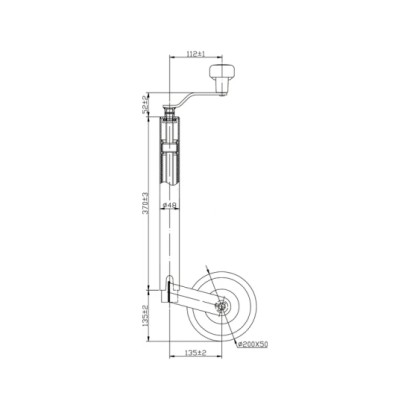 SERVOTIMONE A RUOTA 200X50...