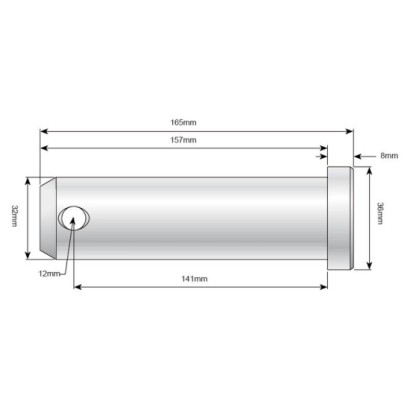 PERNO 32X141MM COD. S.12336