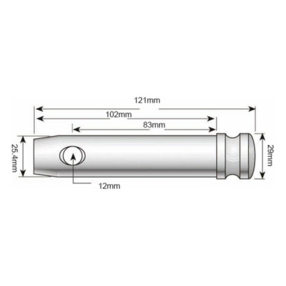 PERNO 25X83MM COD. S.79