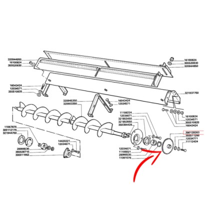 INGRANAGGIO COD. 300128263