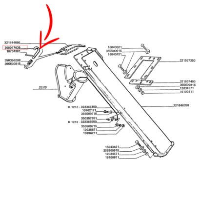 ARMATURA COD. 300017638