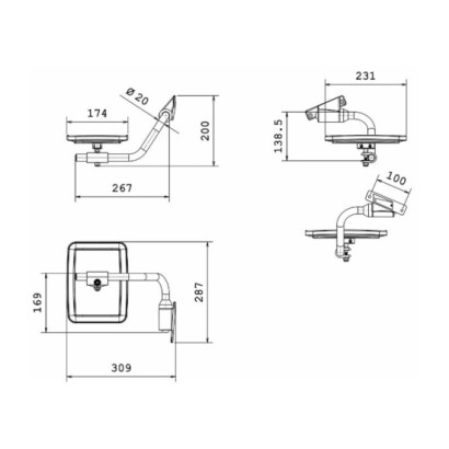 SPECCHIO DX COD. 03116