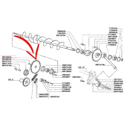 INGRANAGGIO COD. 300129670