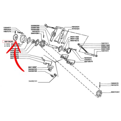 INGRANAGGIO COD. 300136255