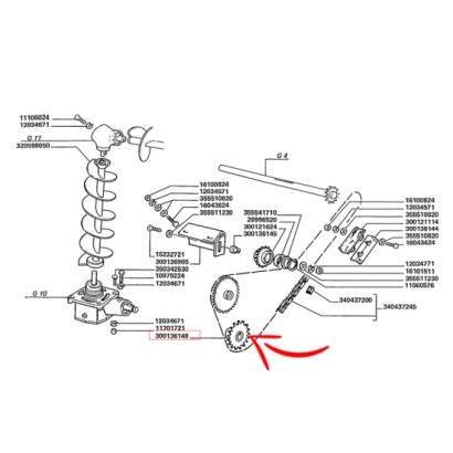 INGRANAGGIO COD. 300136148